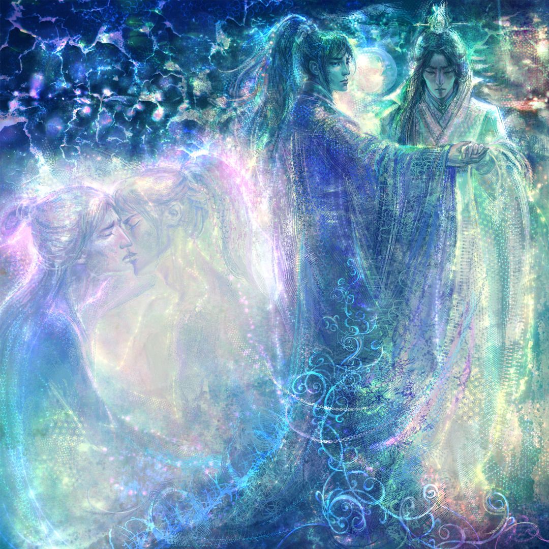1080x1080 RanWan He Ta De Bai Mao Shizun by 19silvermirrors Anime Image Board