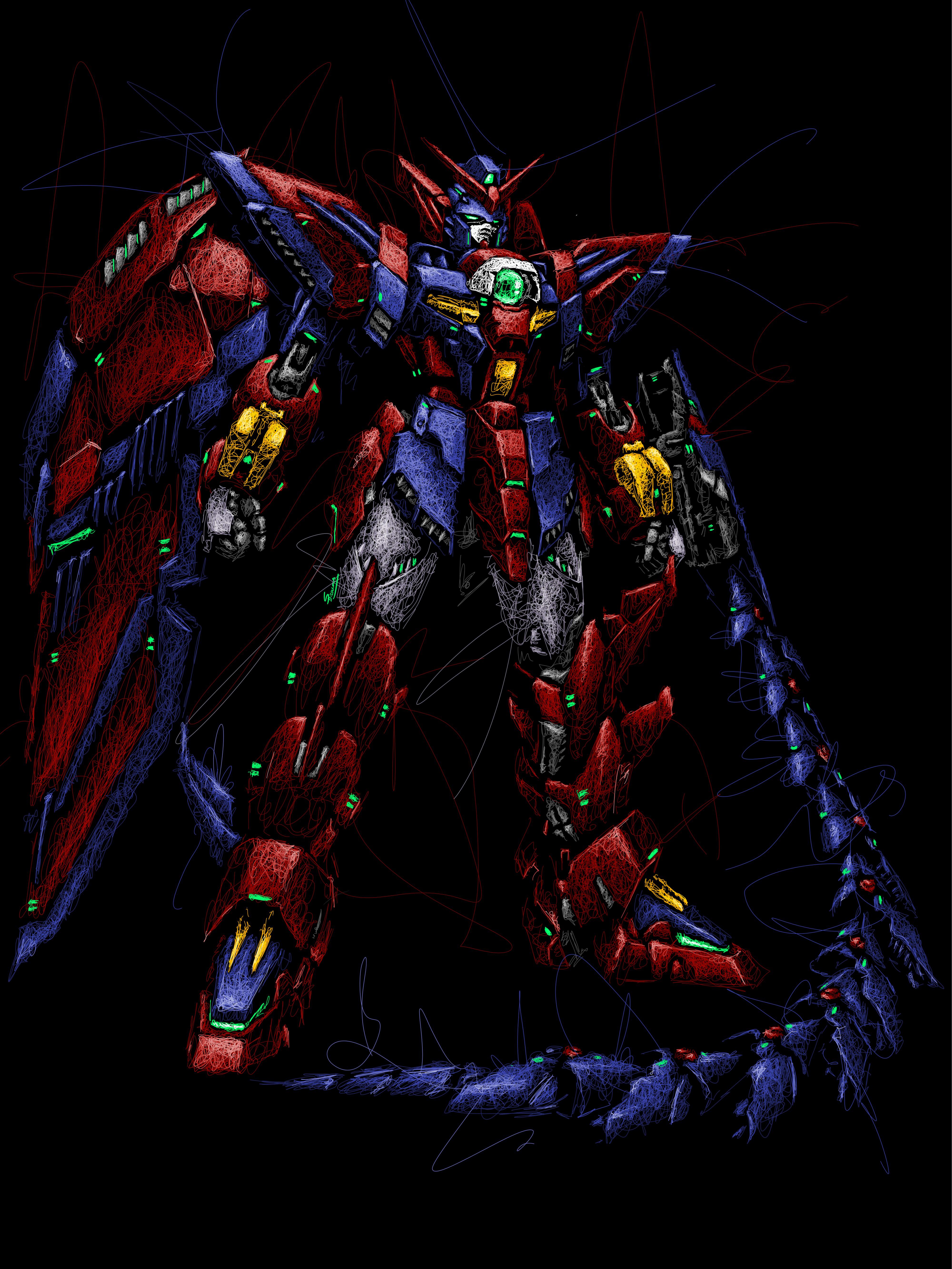 4000x5332 The epyon is my favourite dark gundam, so i put some more time and effort into this one. Which dark gundam design do you guys think is the best? For prints check