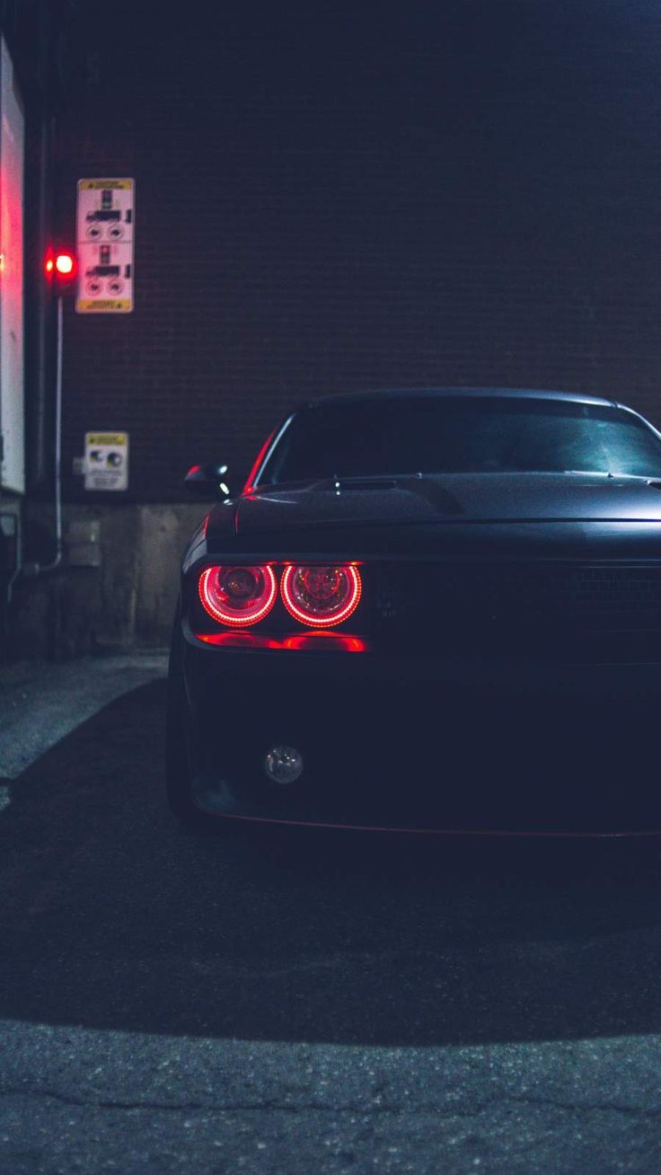 736x1308 Dodge Challenger Projector Lights