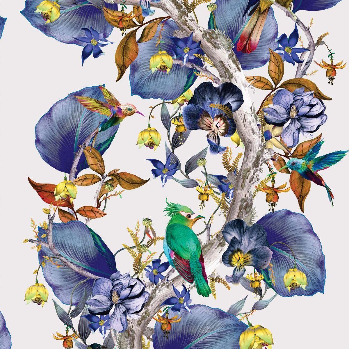 1200x1200 Non Woven Wallpaper Enchanted Gardens Osborne & Little W7026 02