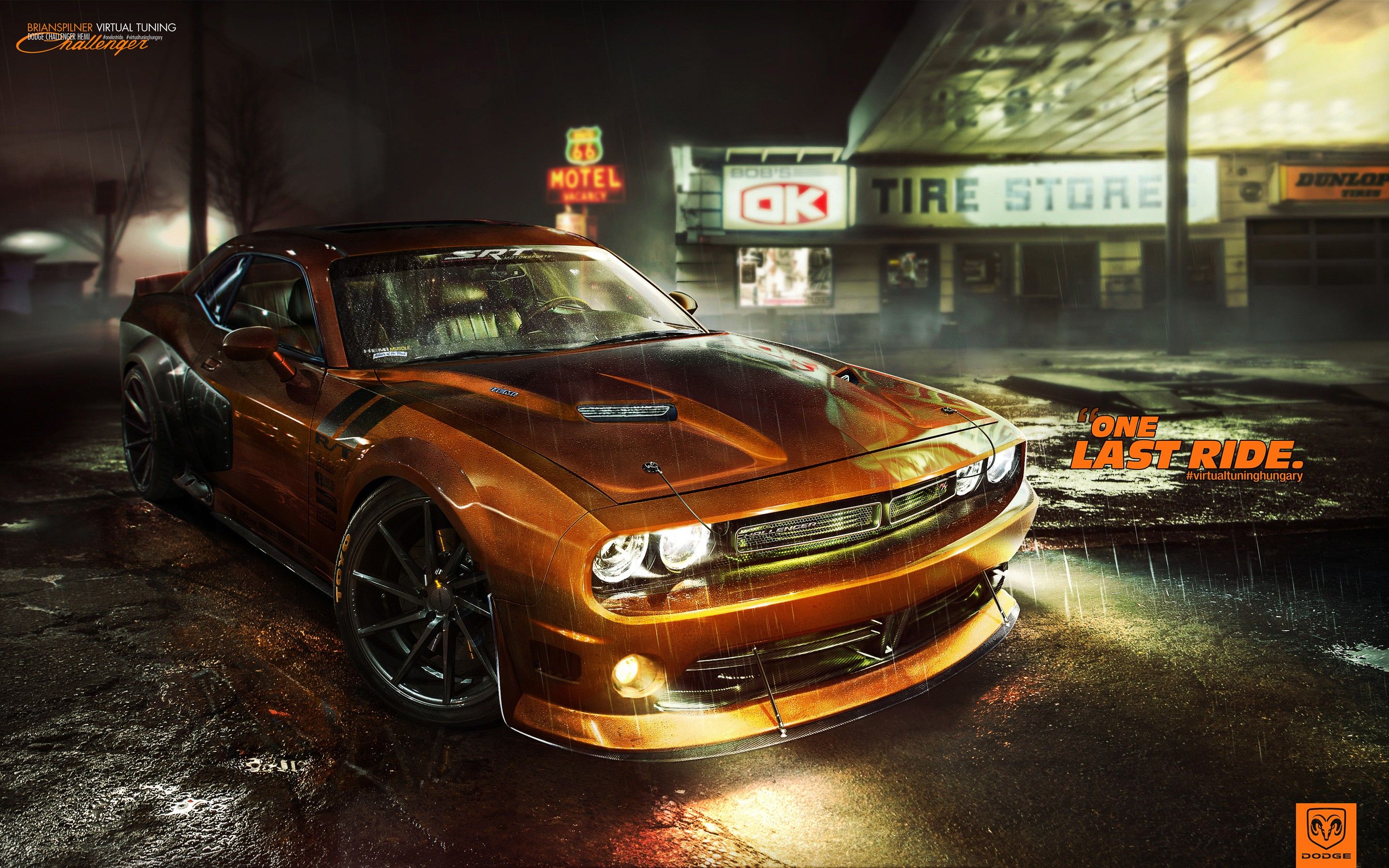 2880x1800 Dodge Challenger RT 4K Wallpaper