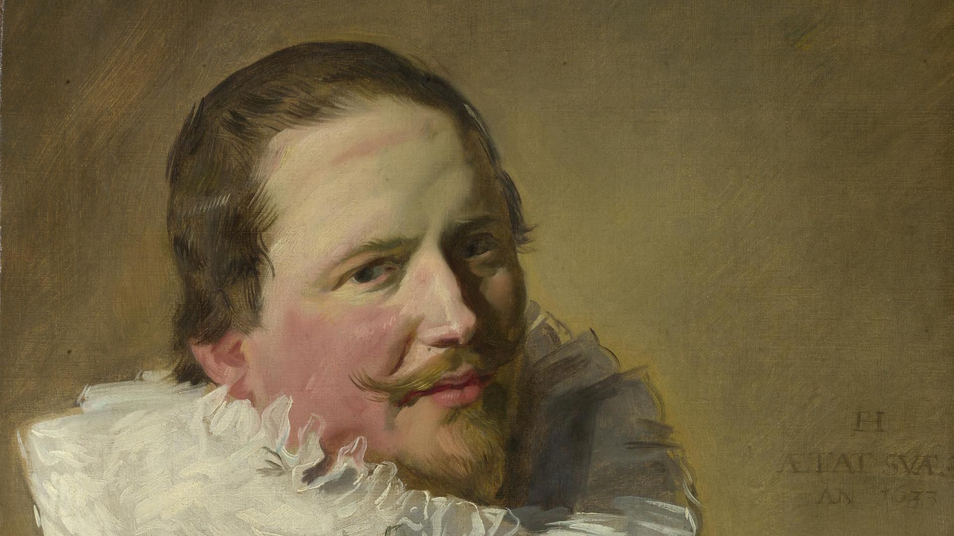 1920x1080 Frans Hals. Portrait of a Man in his Thirties. NG1251. National Gallery, London