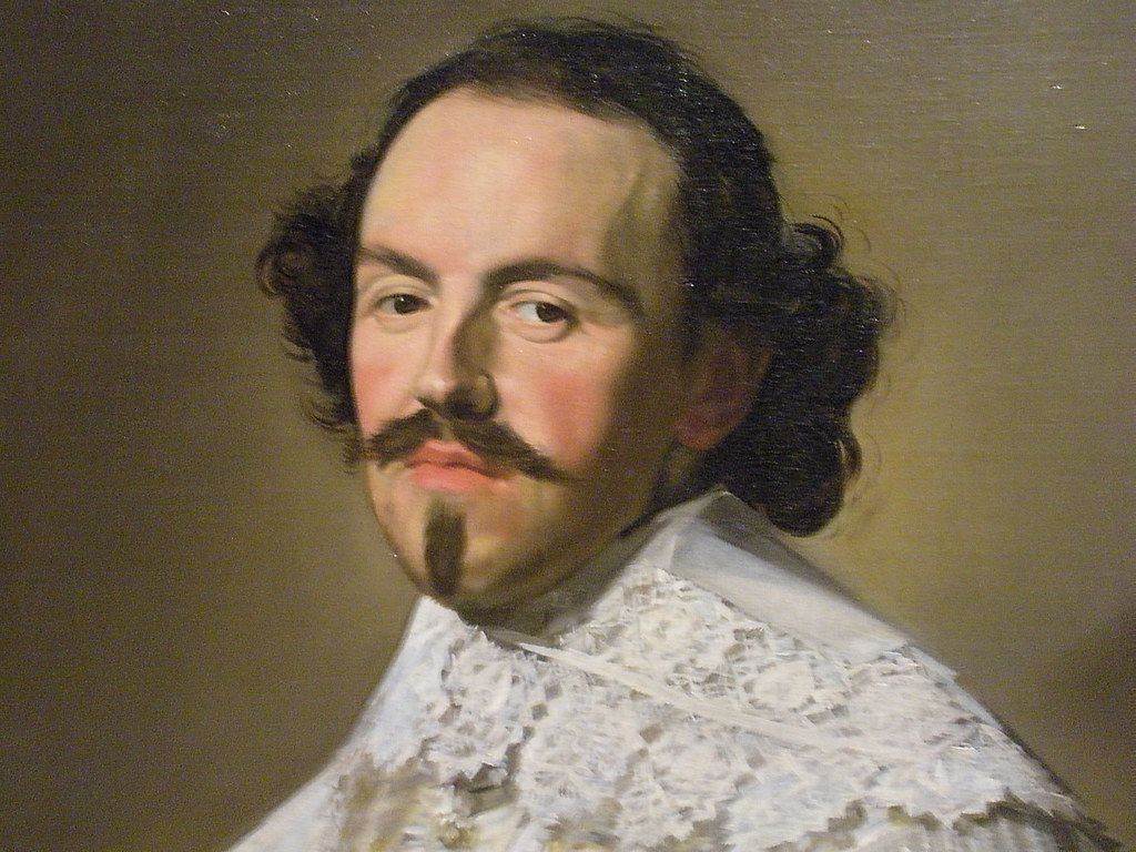 1024x768 Portrait of a Gentleman in White, circa 1637 (Frans Hals)