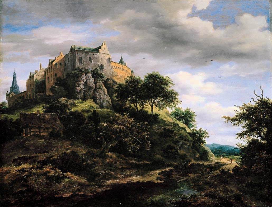 1030x784 Jacob van Ruisdael of Bentheim Castle