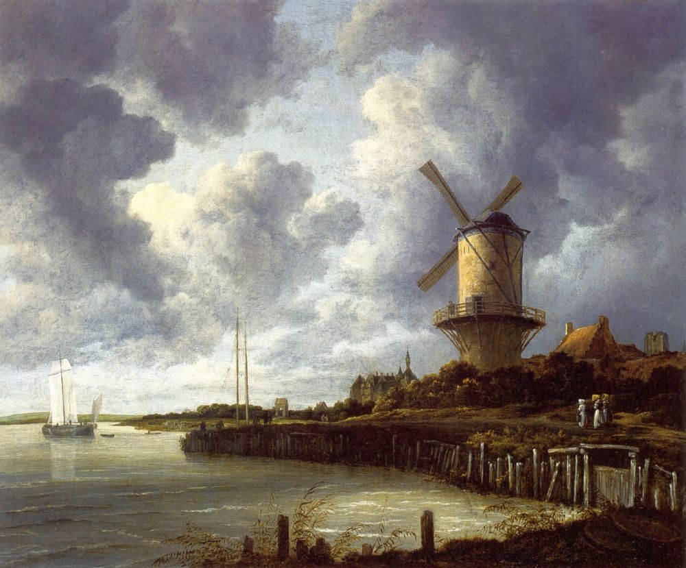 1000x829 Jacob van Ruisdael artworks Renewal Center