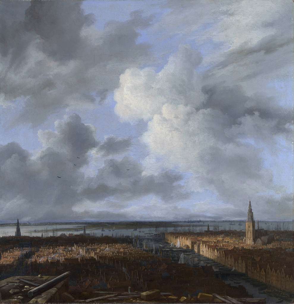 989x1024 Cityscape paintings by jacob van ruisdael Image: PICRYL Domain Media Search Engine Public Domain Search
