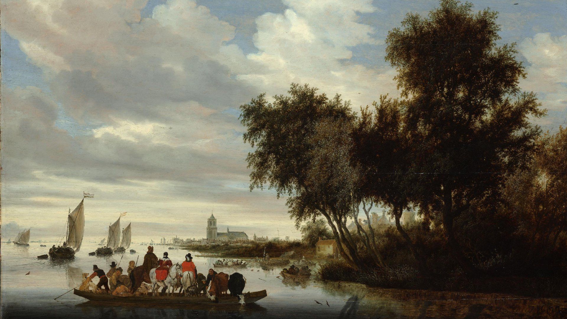 1920x1080 Jacob Isaacksz van Ruisdael
