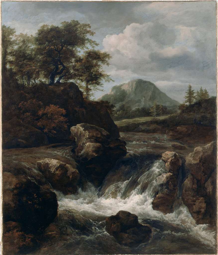 875x1024 Paintings of waterfalls by jacob van ruisdael Image: PICRYL Domain Media Search Engine Public Domain Search
