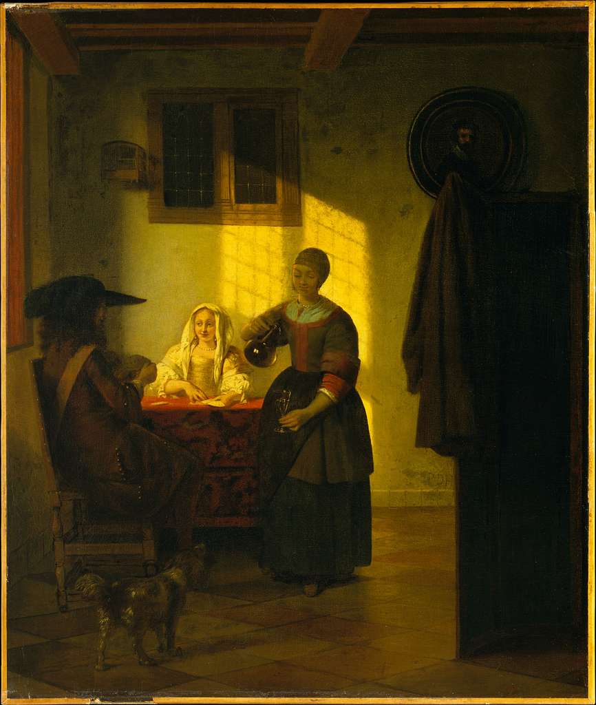 866x1024 Pieter de hooch Image: PICRYL Domain Media Search Engine Public Domain Search
