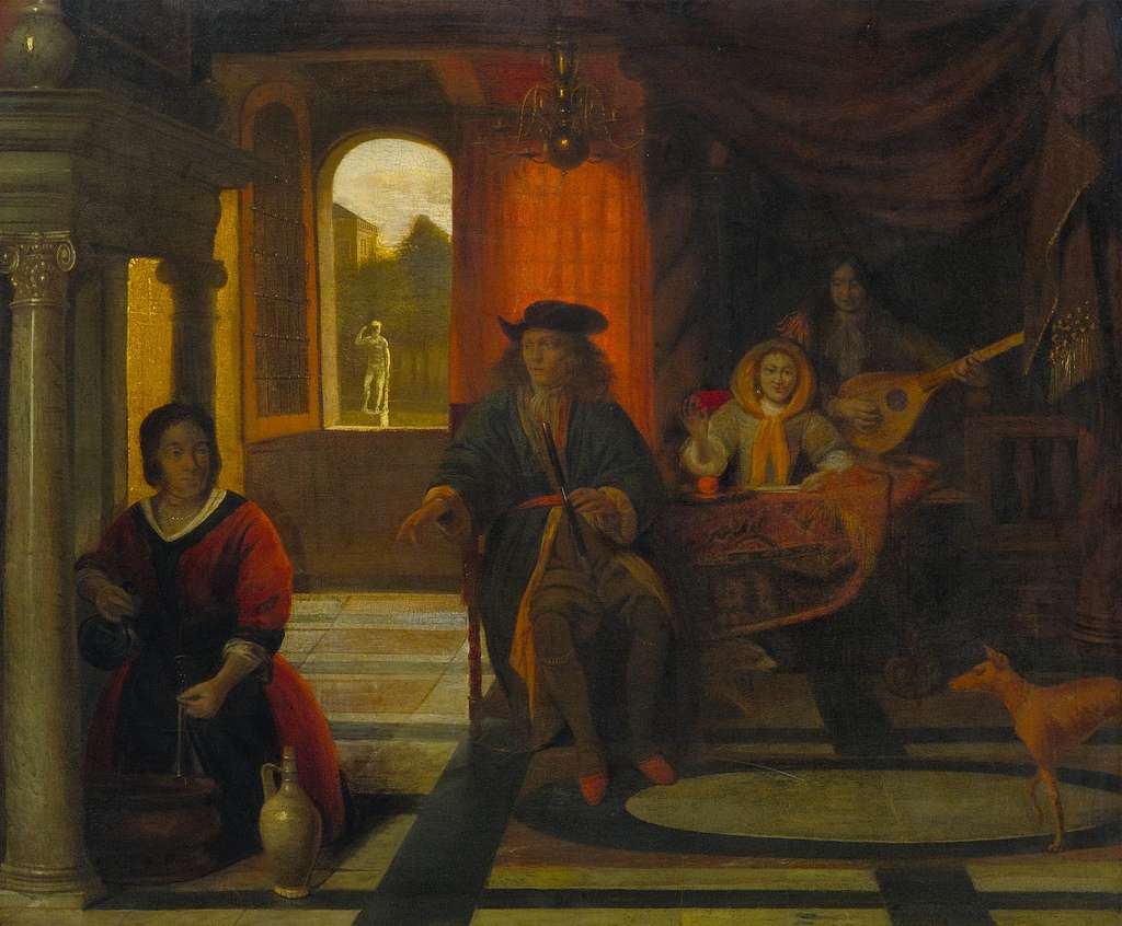 1024x846 Paintings by pieter de hooch Image: PICRYL Domain Media Search Engine Public Domain Search