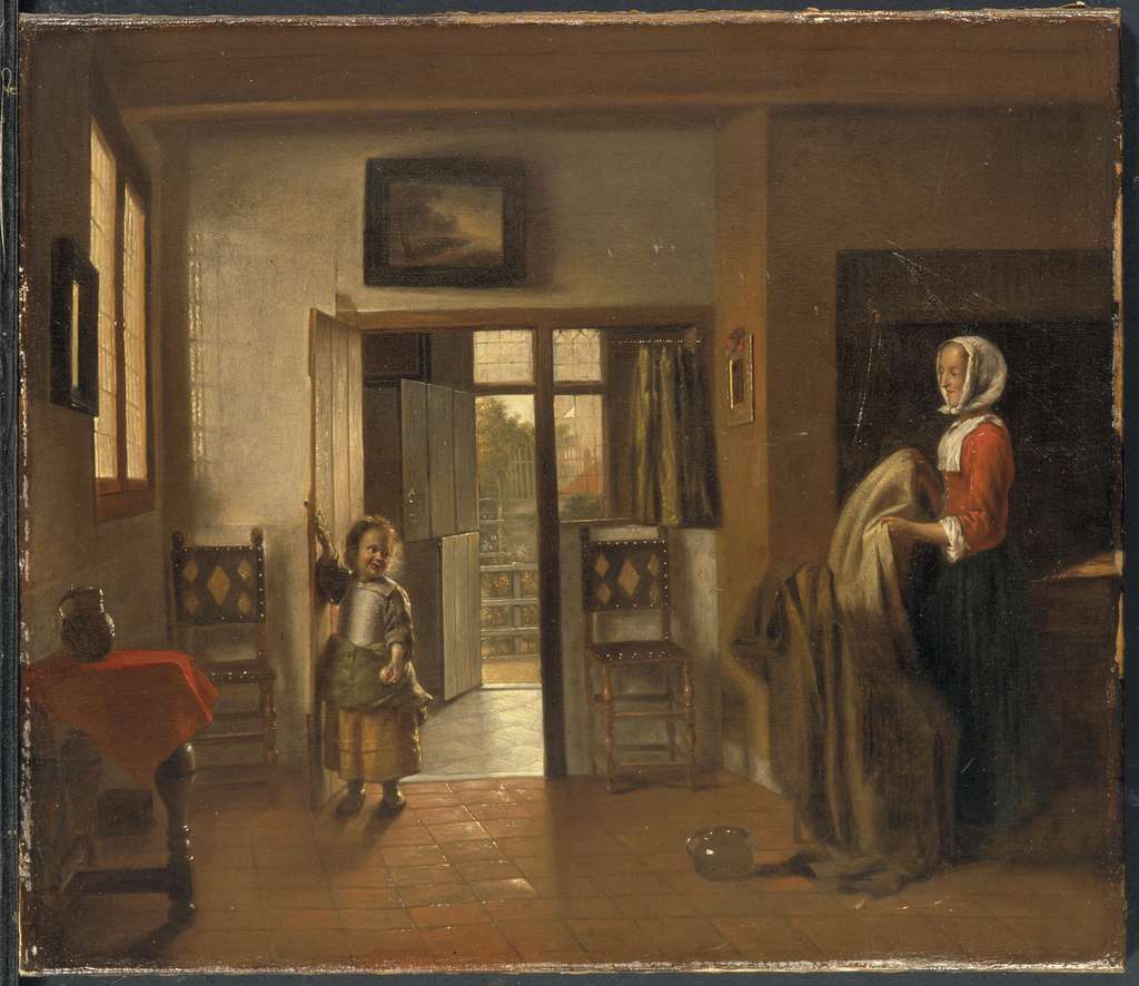 1024x886 Paintings after pieter de hooch Image: PICRYL Domain Media Search Engine Public Domain Search