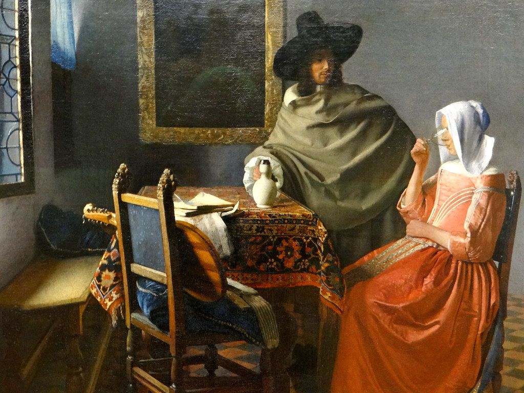 1024x768 Gemaldegalerie, Berlin. Pieter De Hooch (1629 After 1683)