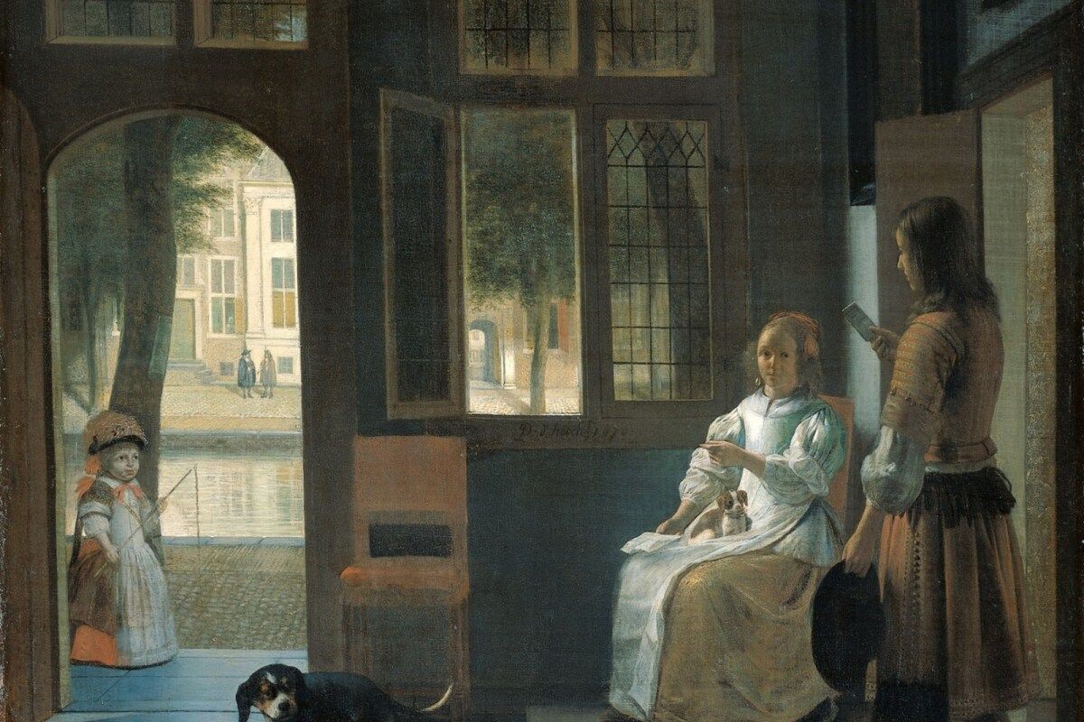1200x800 'Time Traveler' Caught In 350 Year Old Painting? Tim Cook Believes So