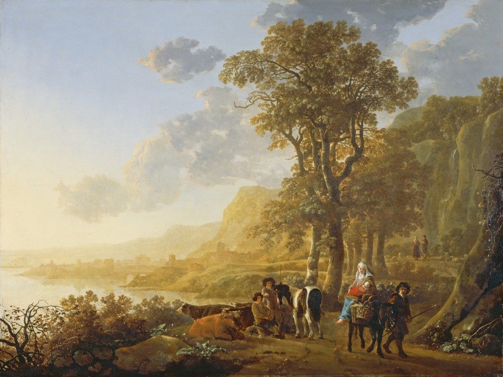 1024x768 The Flight Into Egypt