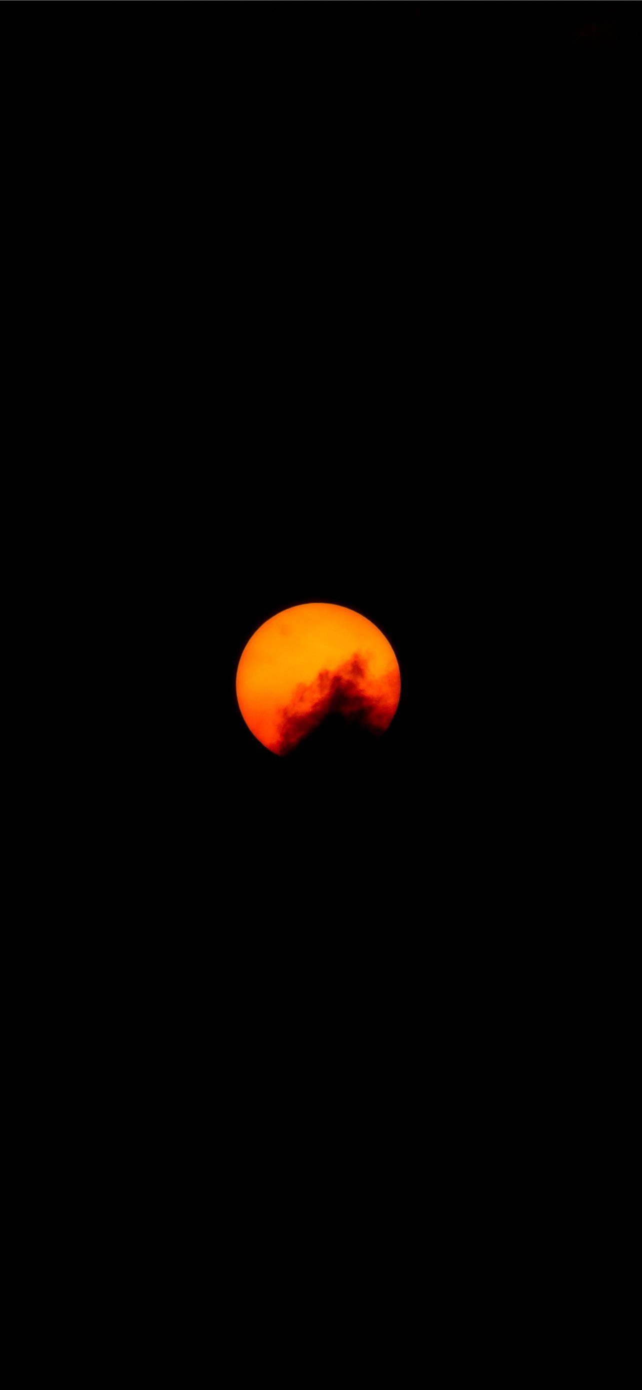 1284x2778 strawberry moon iPhone Wallpaper Free Download