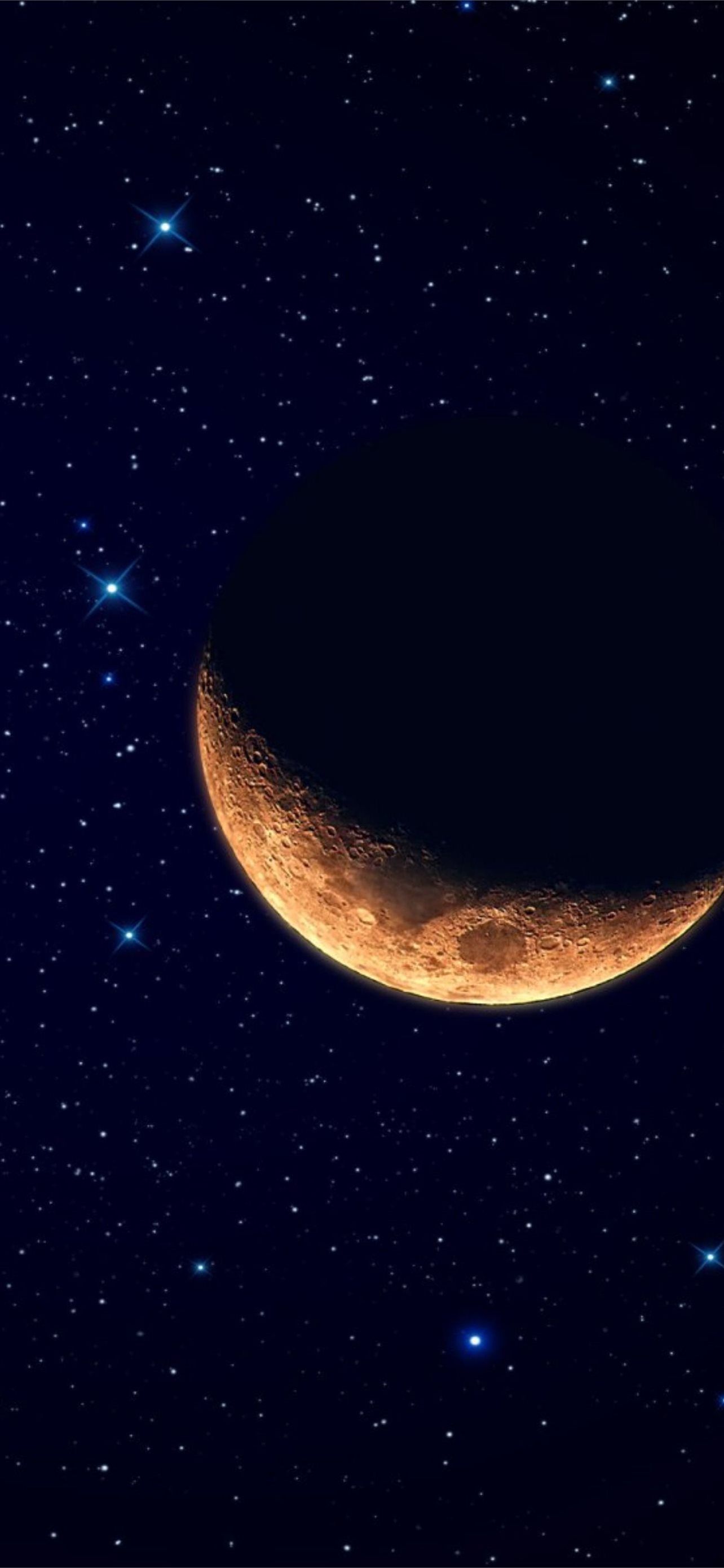 1284x2778 strawberry moon iPhone Wallpaper Free Download