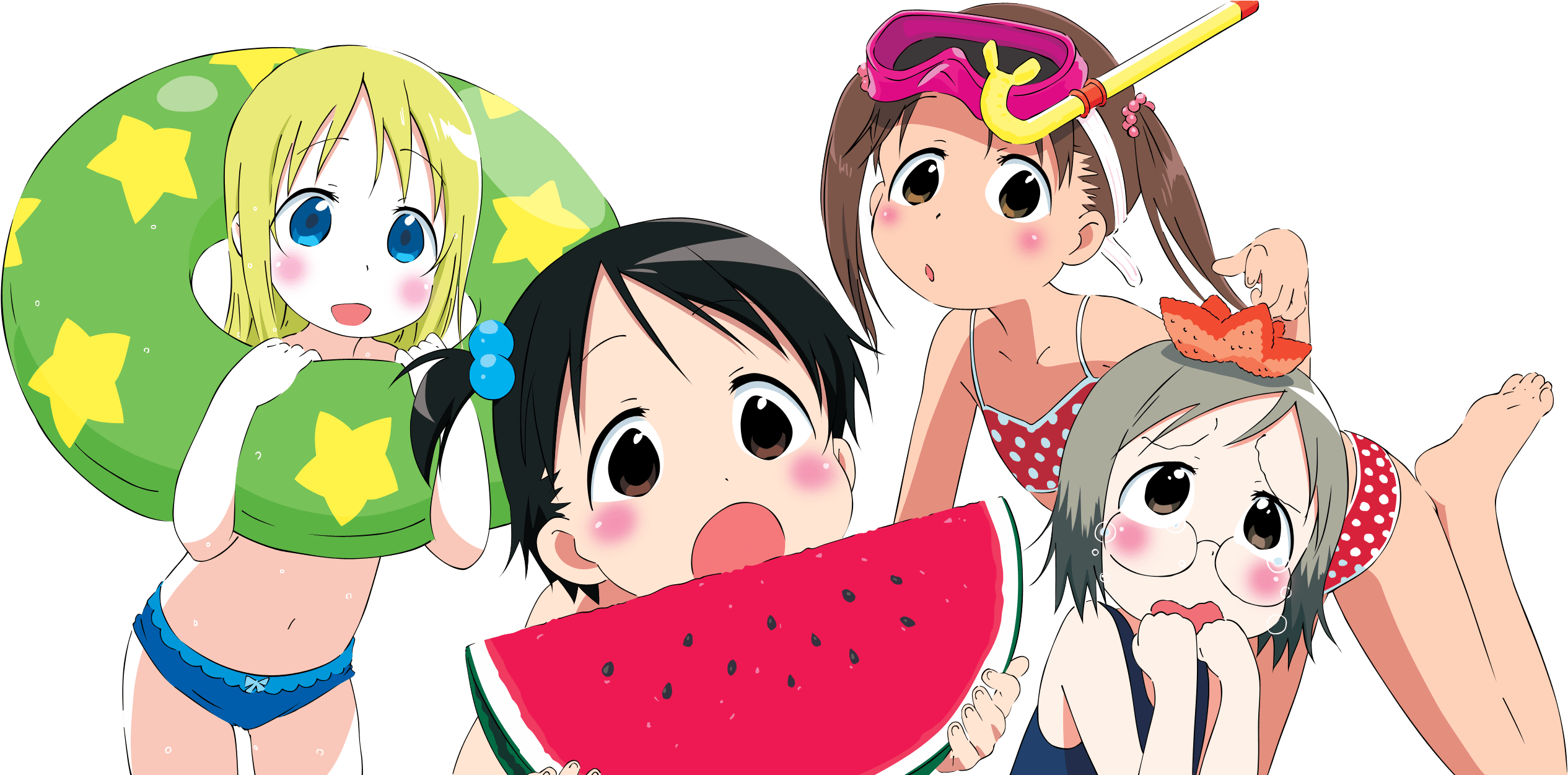 2531x1251 Download HD Ichigo Mashimaro Wallpaper HD Marshmallow Transparent PNG Image