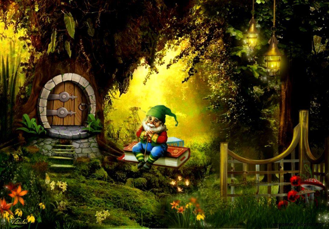 1092x760 Enchanted Forest Wallpaper