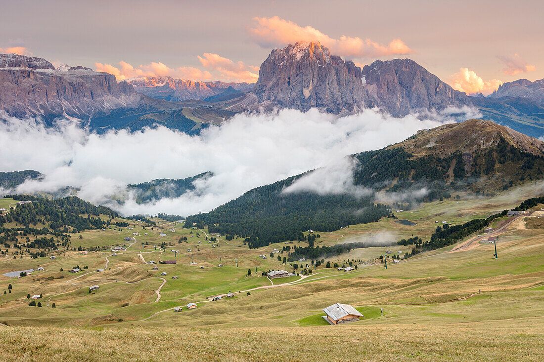 1100x733 Seceda in a cloudy day, Val Gardena