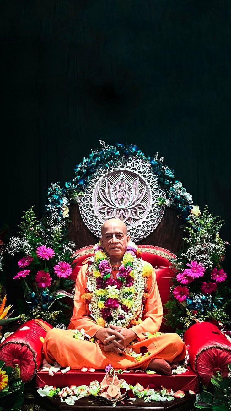 736x1308 Srila Prabhupada Wallpaper. Srila Prabhupada Lilamrta Book Cover, Iskcon Wallpaper, Hindu Gods