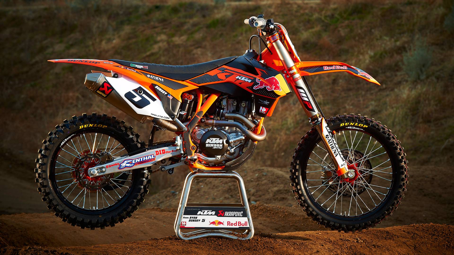 1920x1080 KTM 450 EXC Wallpaper