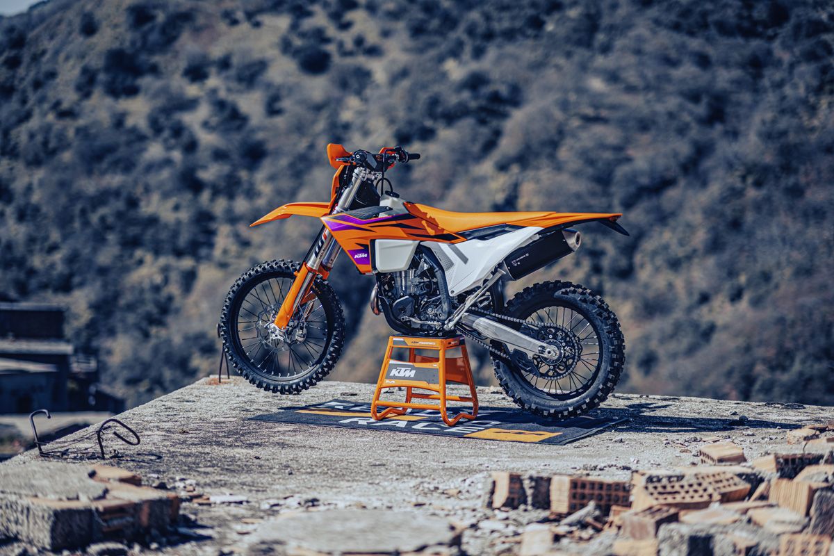 1200x800 First look: 2024 KTM EXC enduro range revealed