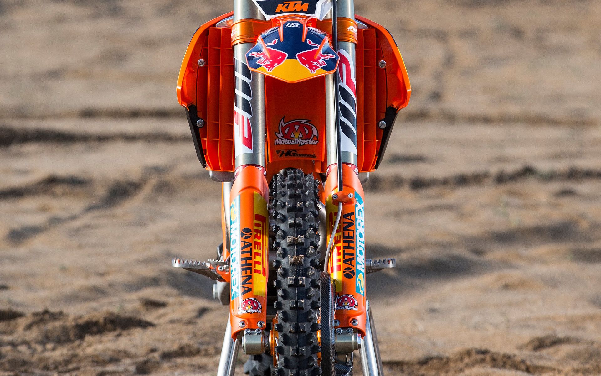 1920x1200 PHOTO GALLERY: ANTONIO CAIROLI'S RED BULL KTM450SXF