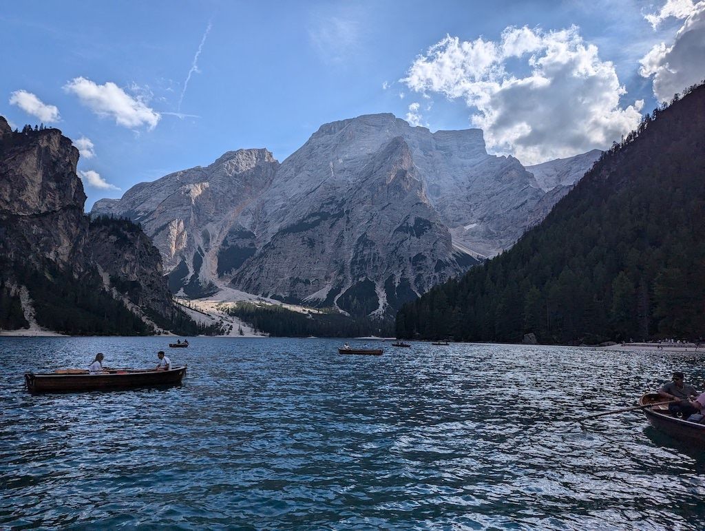 1024x771 Visiting Lago di Braies the boat ride worth it? Dolomites, Italy