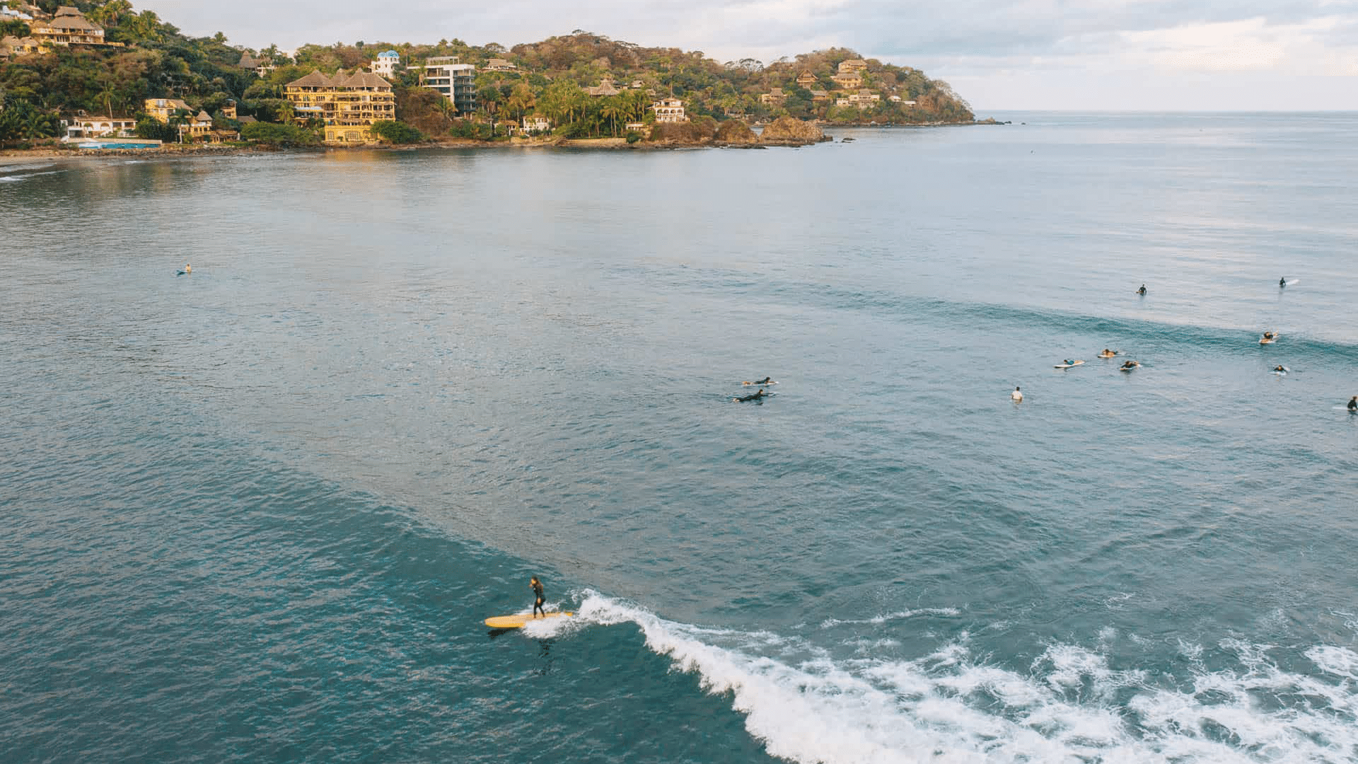 1920x1080 Sayulita for beginner surfers. The Wipeout Weekly