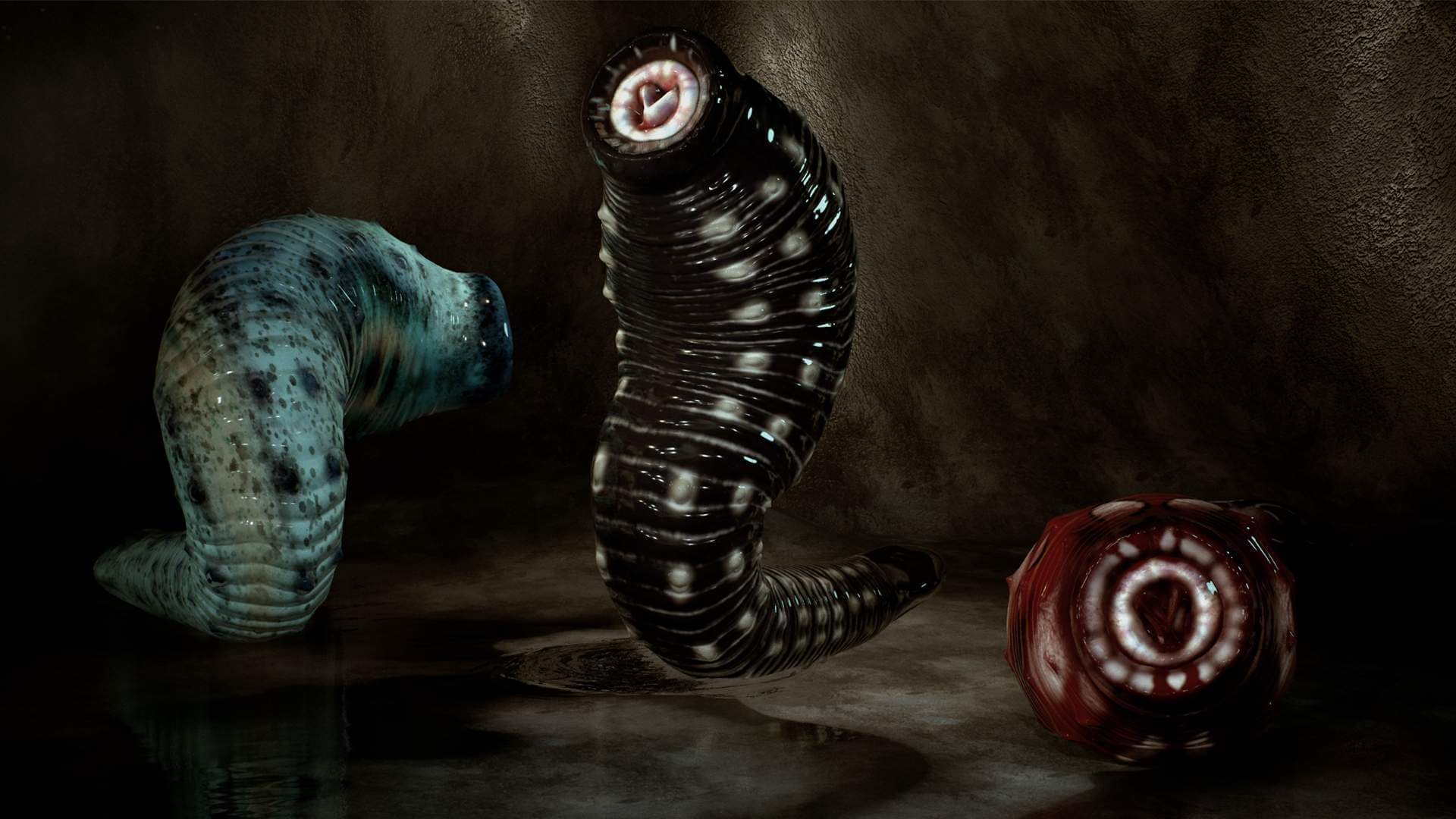 1920x1080 Armored Leech Model By Game Ready Studios