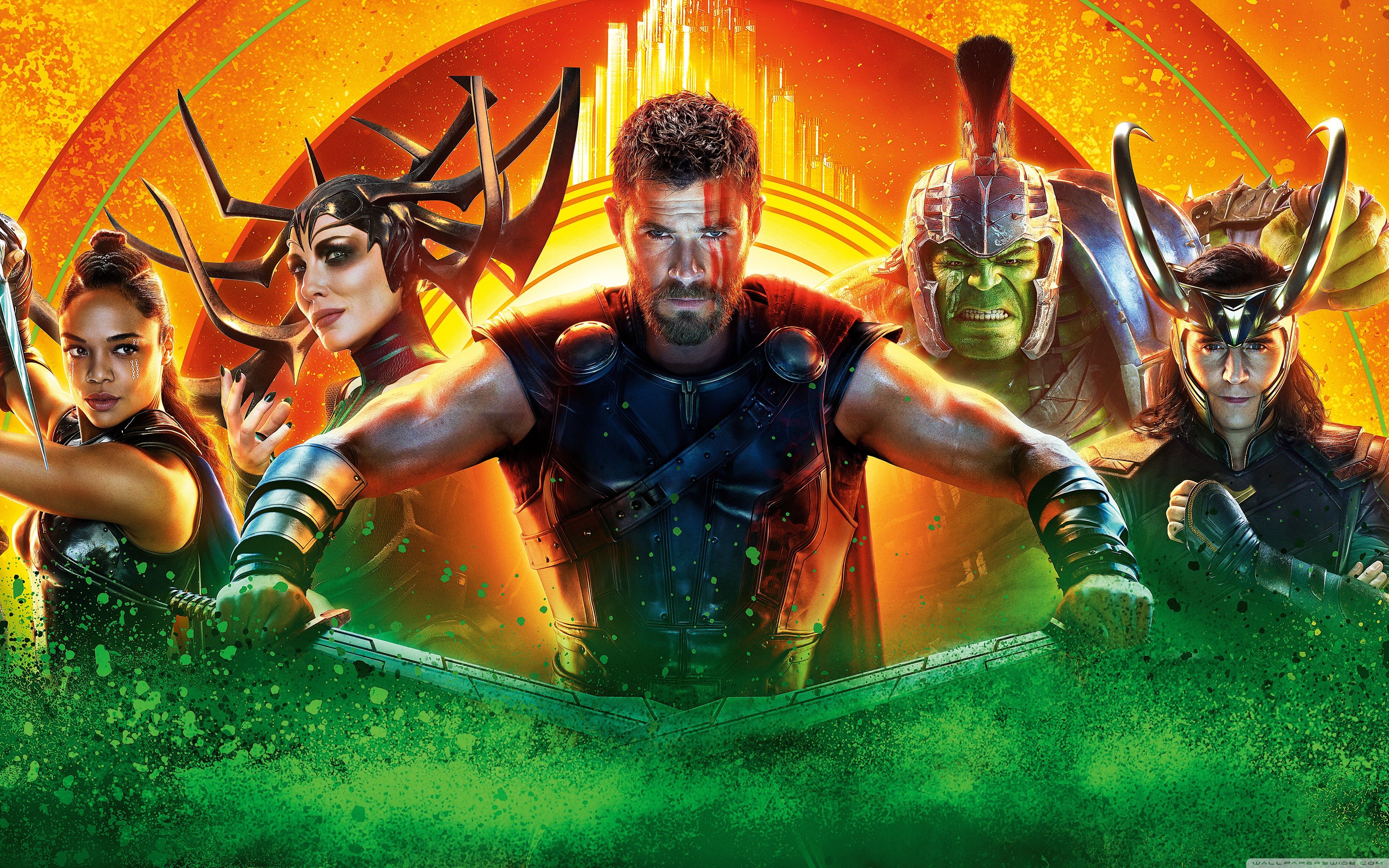 3840x2400 Thor Ragnarok 4K UHD Wallpaper for UltraHD Desktop and TV : Dual Monitor : Smartphone and Tablet Devices