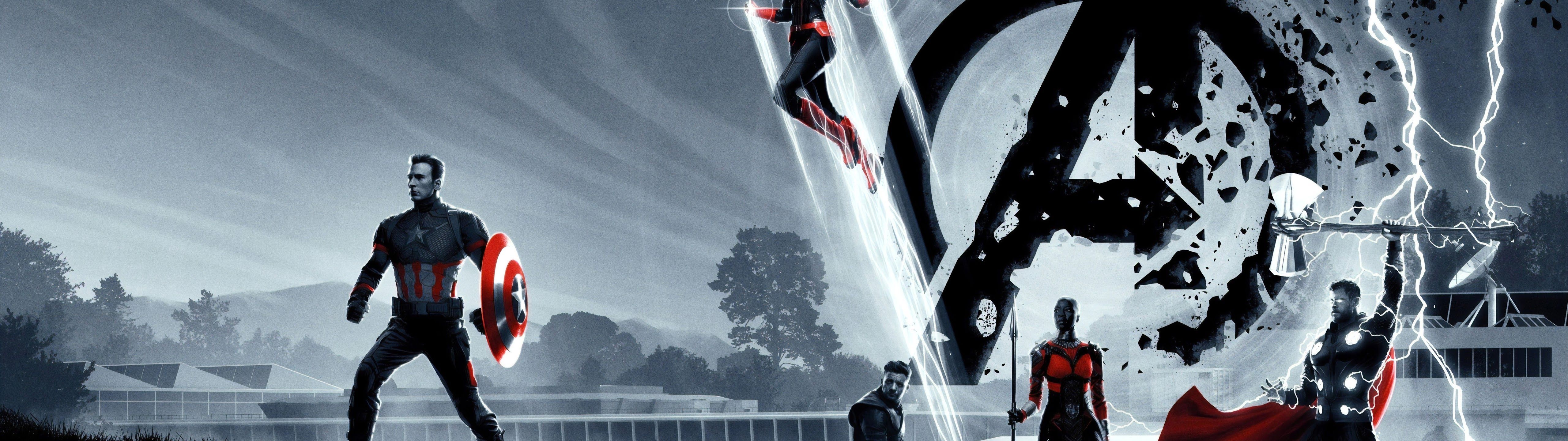 5120x1440 Marvel Dual 4k Wallpaper