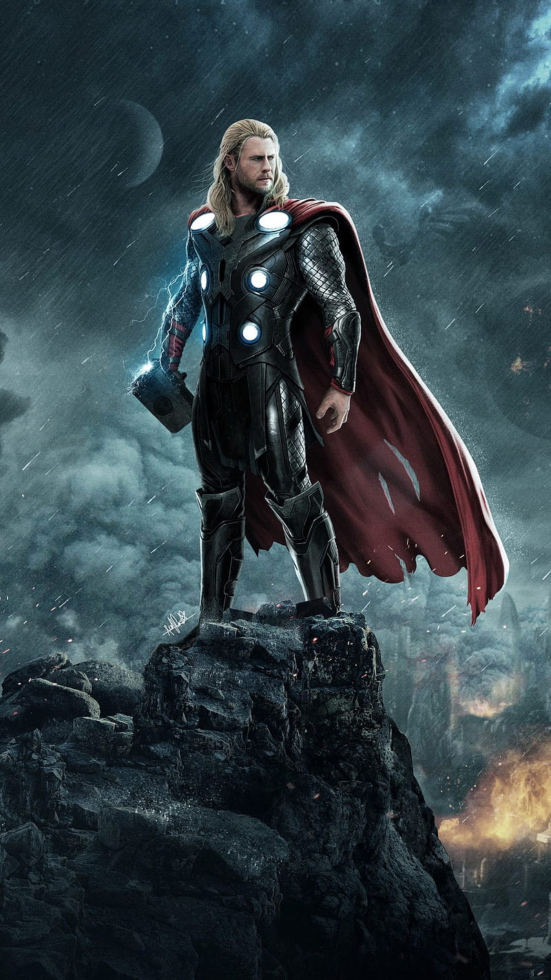 800x1422 THOR DARK WORLD, marvel, movie, HD phone wallpaper