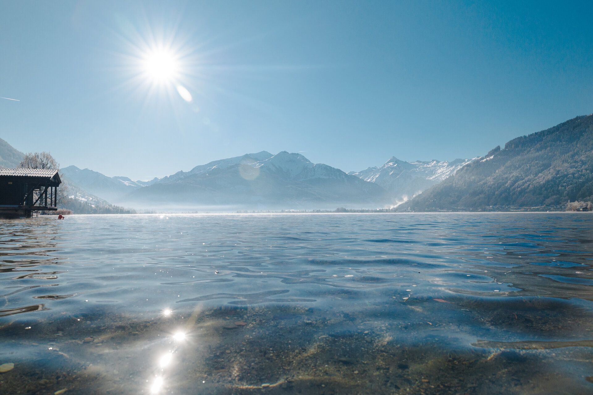 1920x1280 Ice Bathing In Lake Zell: A Mindful Winter Experience In Zell Am See Kaprun