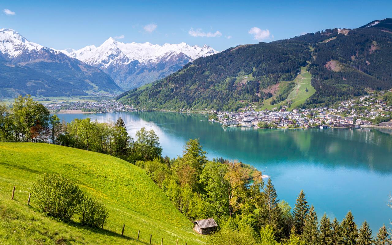 1280x800 Visit Austria, Lake Zell Am See Kaprun.(EN)