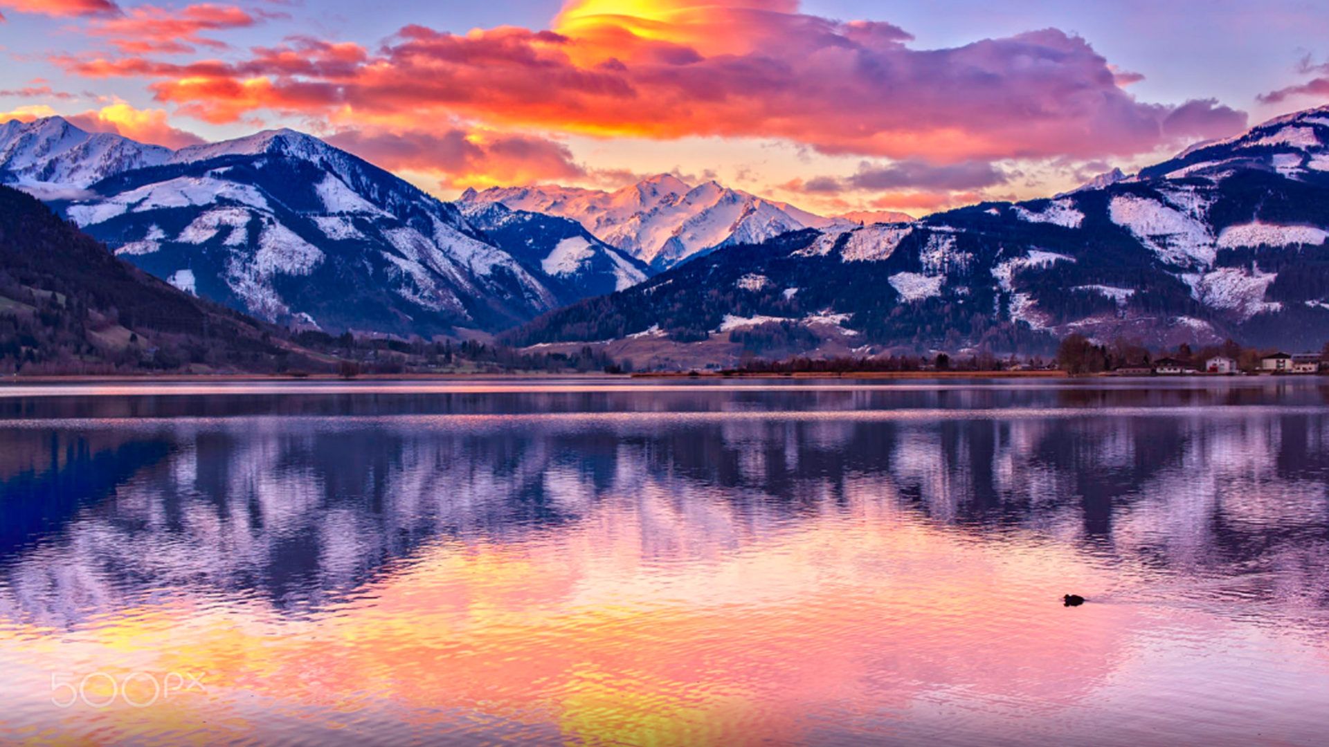 1920x1080 Zell Am See Wallpaper