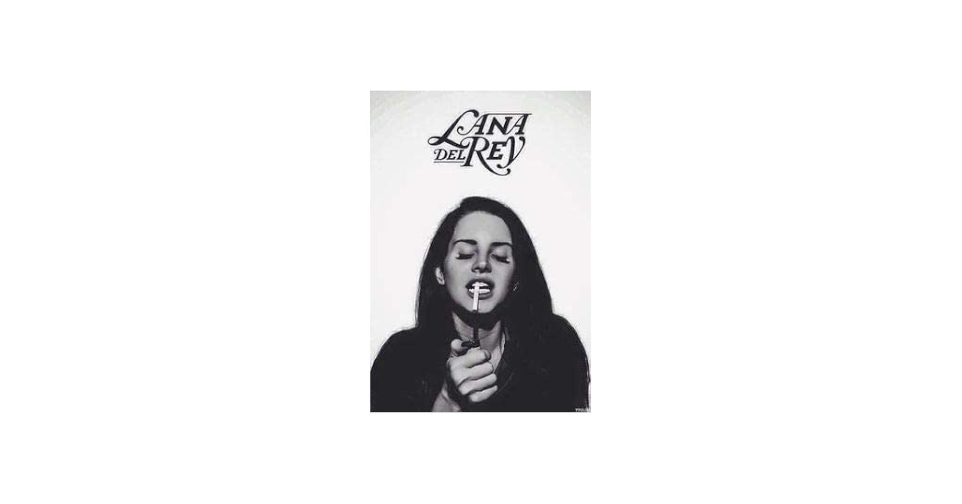 1910x1000 Platinum Mart Lana Del Rey Smoking 12x18 Inch Poster : Amazon.ae: Home