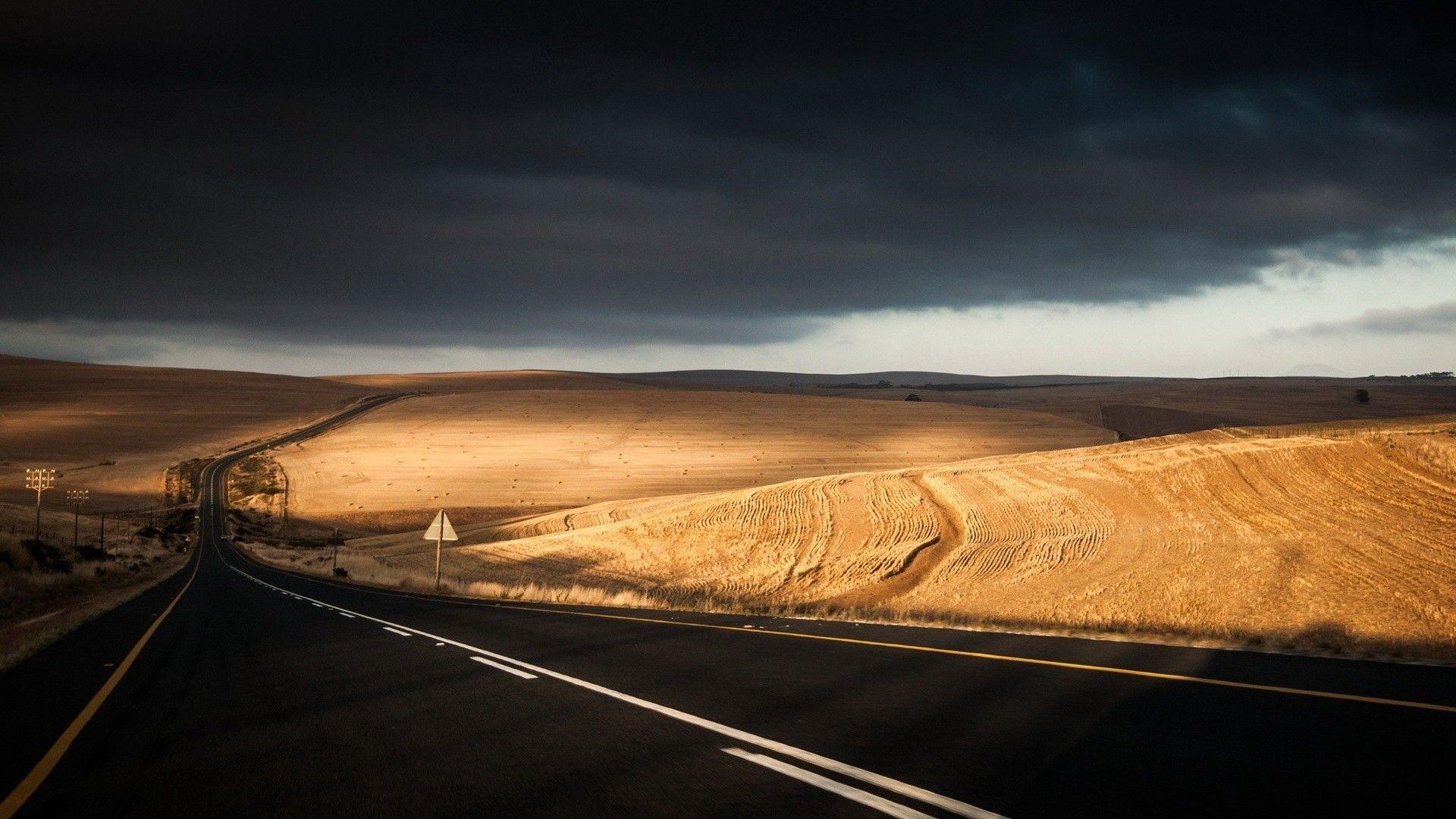 1920x1080 Free download Desert Road Wallpaper wallpaper [1920x1080]