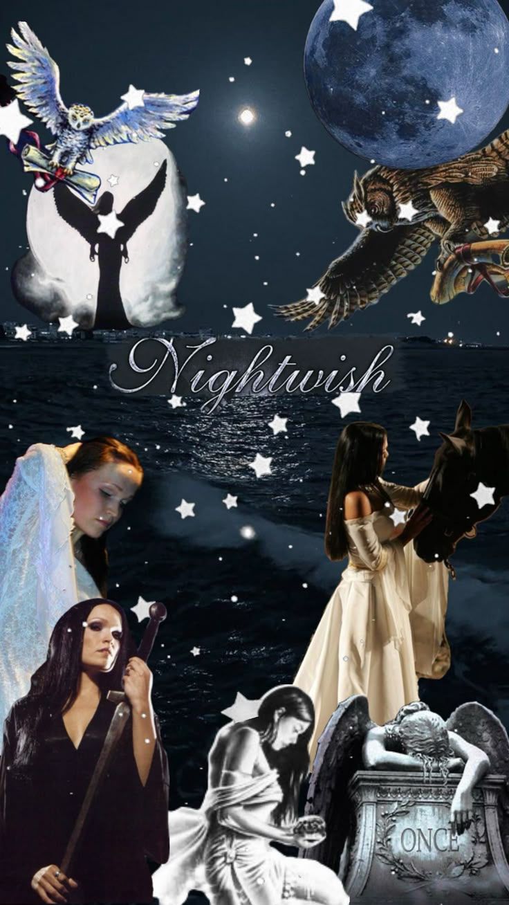 736x1308 nightwish #tarjaturunen #wallpaper #music #vibes #oceanborn #once