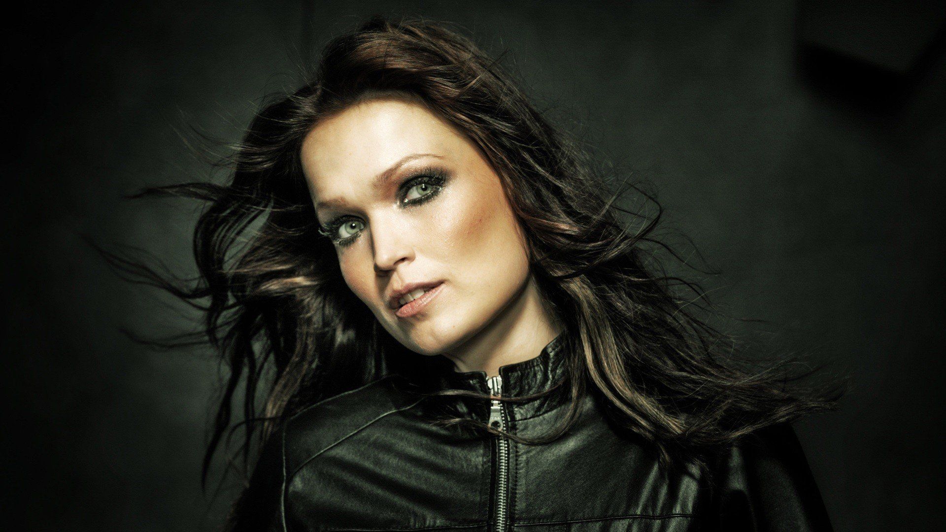 1920x1080 Tarja Turunen, Singer, Women, Brunette, Nightwish, Green eyes HD Wallpaper / Desktop and Mobile Image & Photo