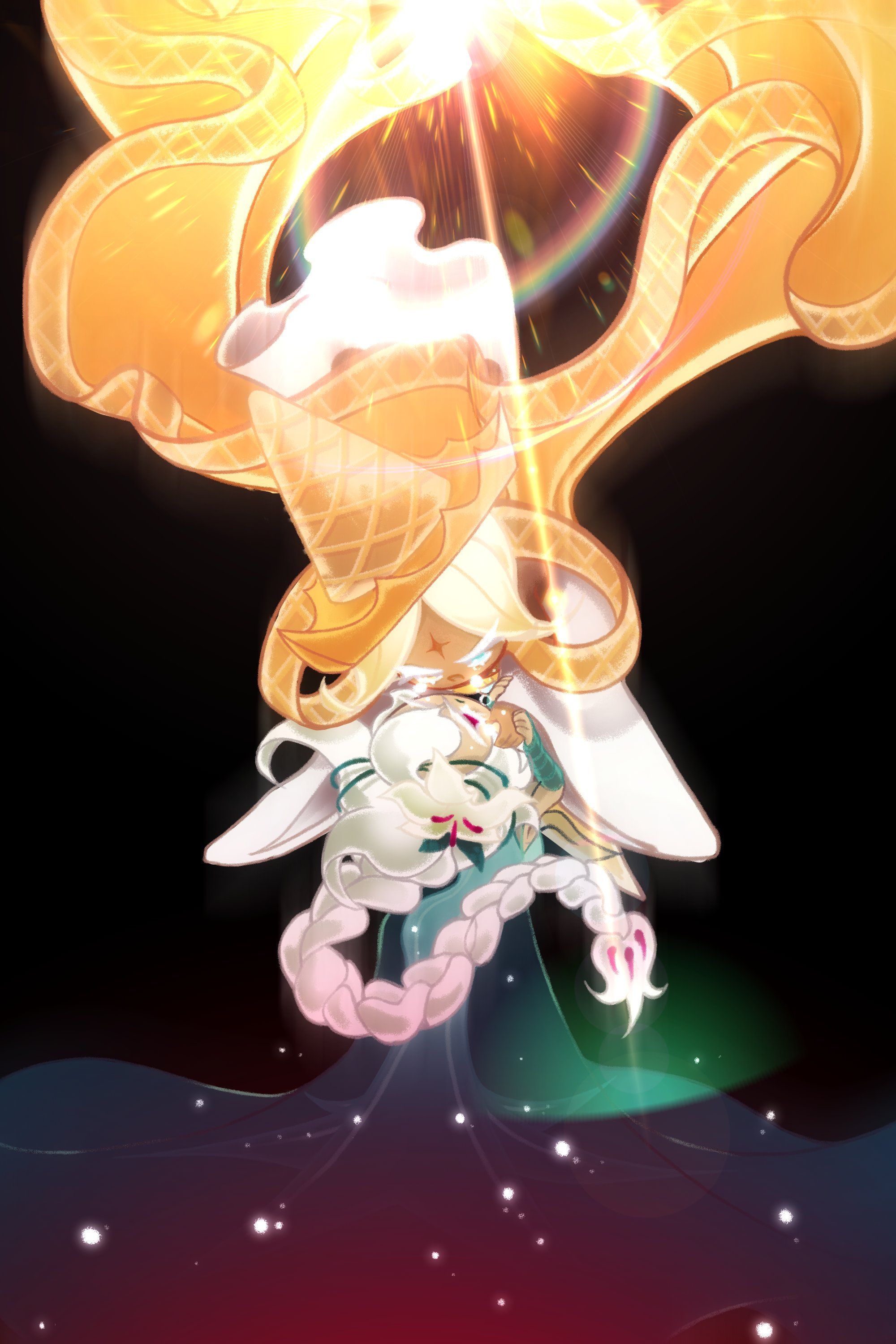 2000x3000 White Lily Cookie, Mobile Wallpaper Anime Image Board