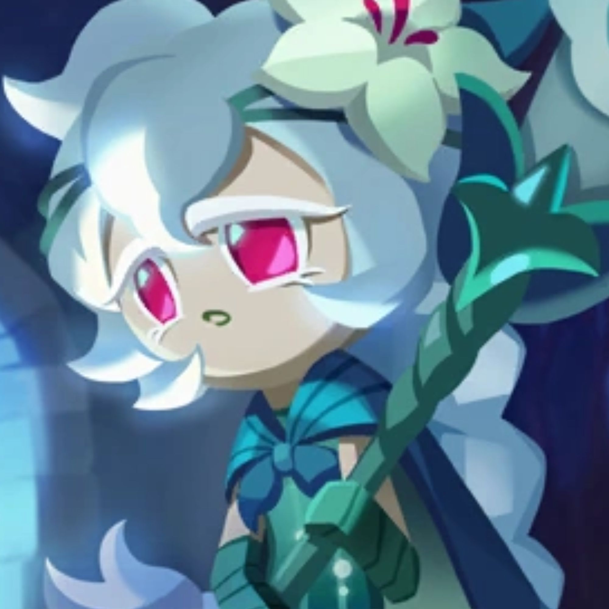 2000x2000 WHITE LILY COOKIE