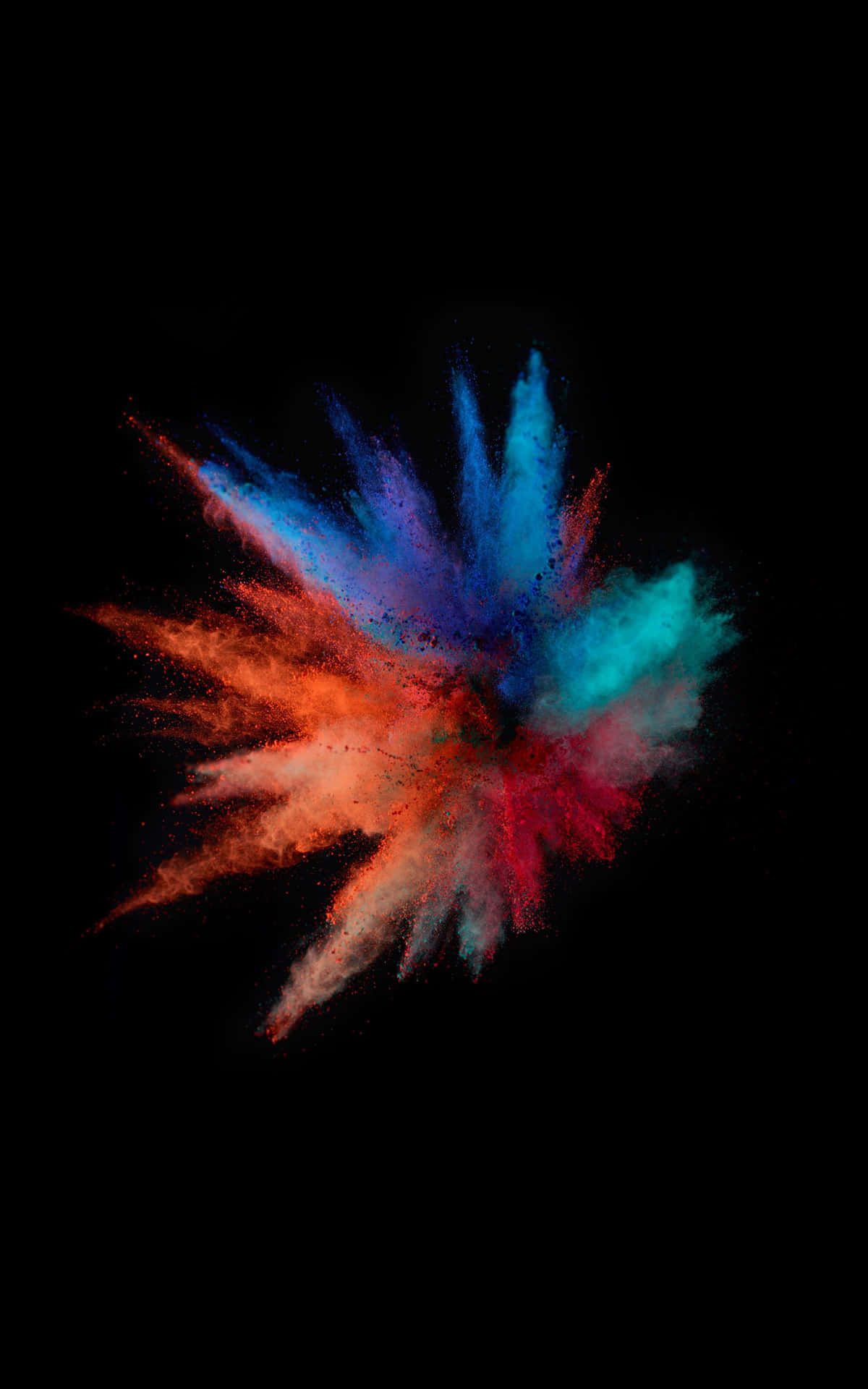 1200x1920 Download HD Oled Color Particles Background