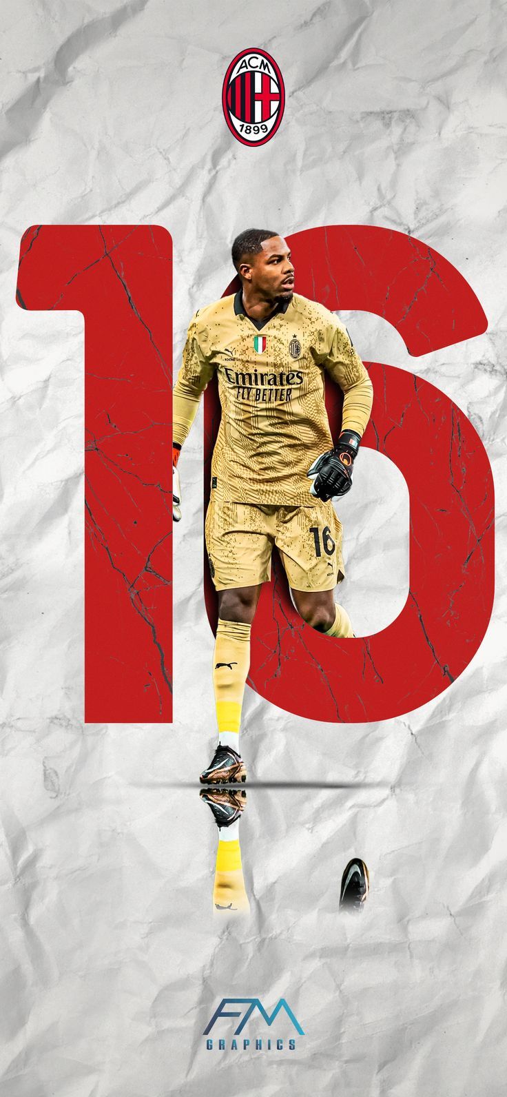 736x1592 Mike Maignan 16 Wallpaper