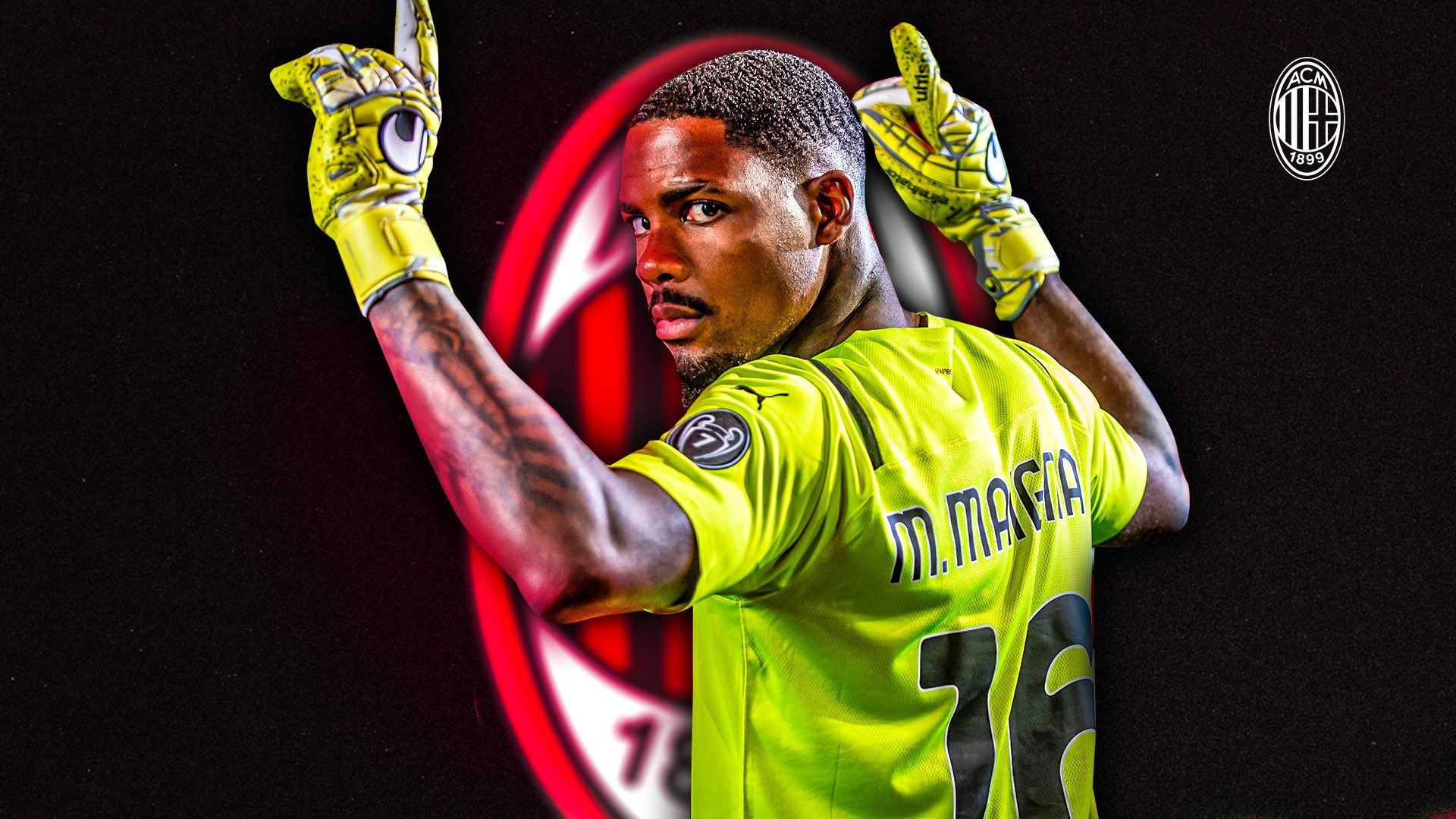 1920x1080 Mike Maignan Wallpaper
