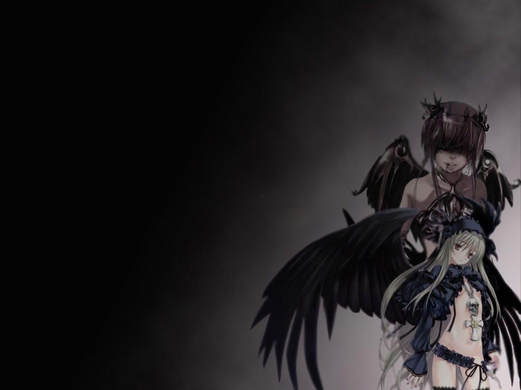1024x768 Dark Angel Background