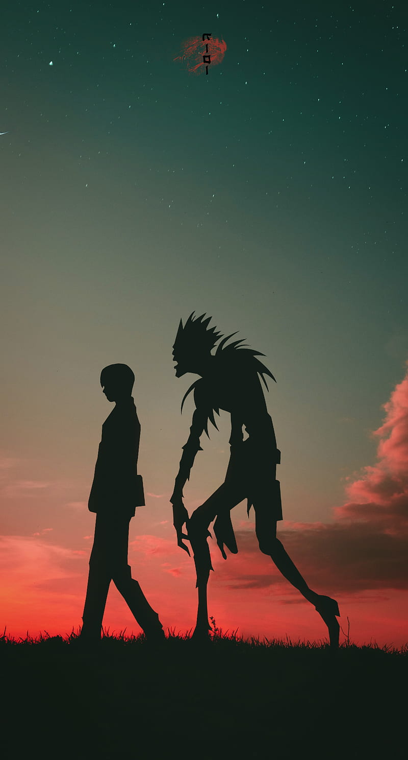 800x1488 Death note, naruto, ryuk, anime fan, light, death note, anime, HD phone wallpaper