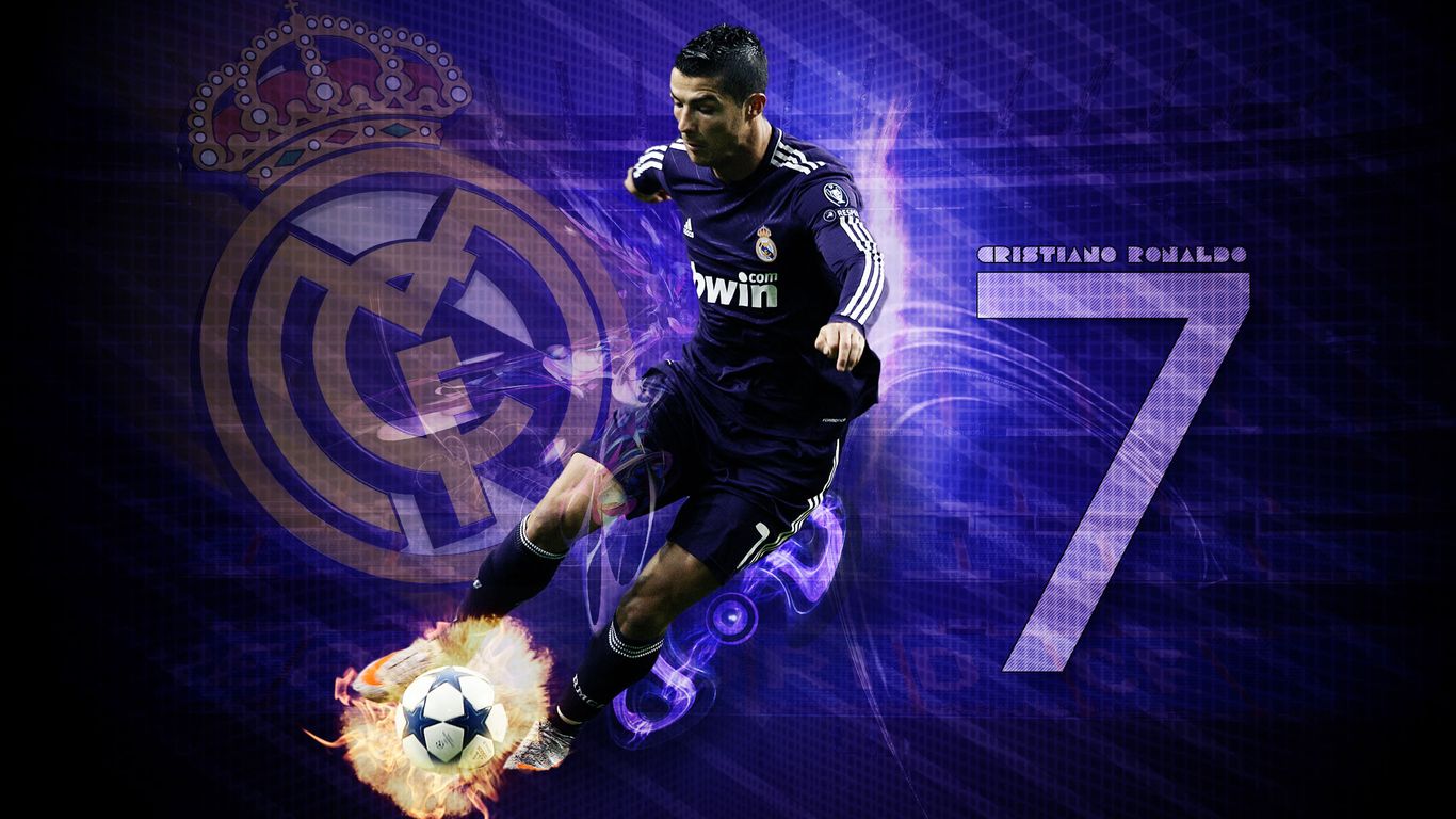 1366x768 Download Cr7 Real Madrid, Cr Real, Madrid Wallpaper in 1366x768 Resolution