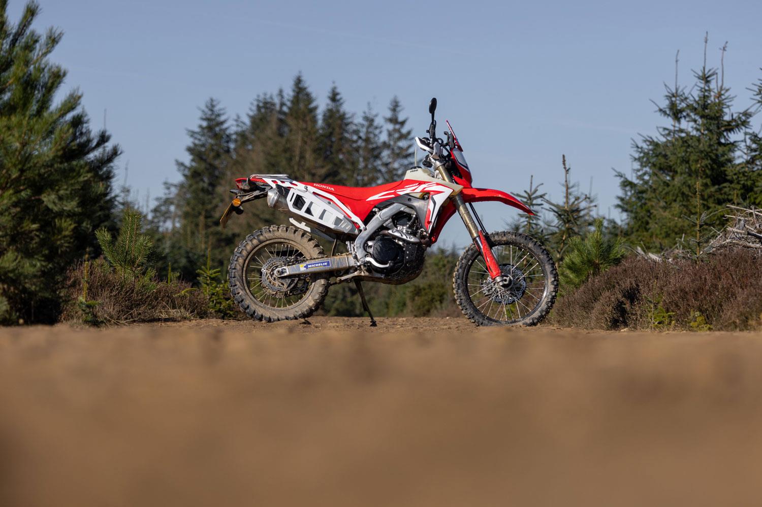 1500x999 UK based Adventure Spec sell off tricked up Honda CRF450L