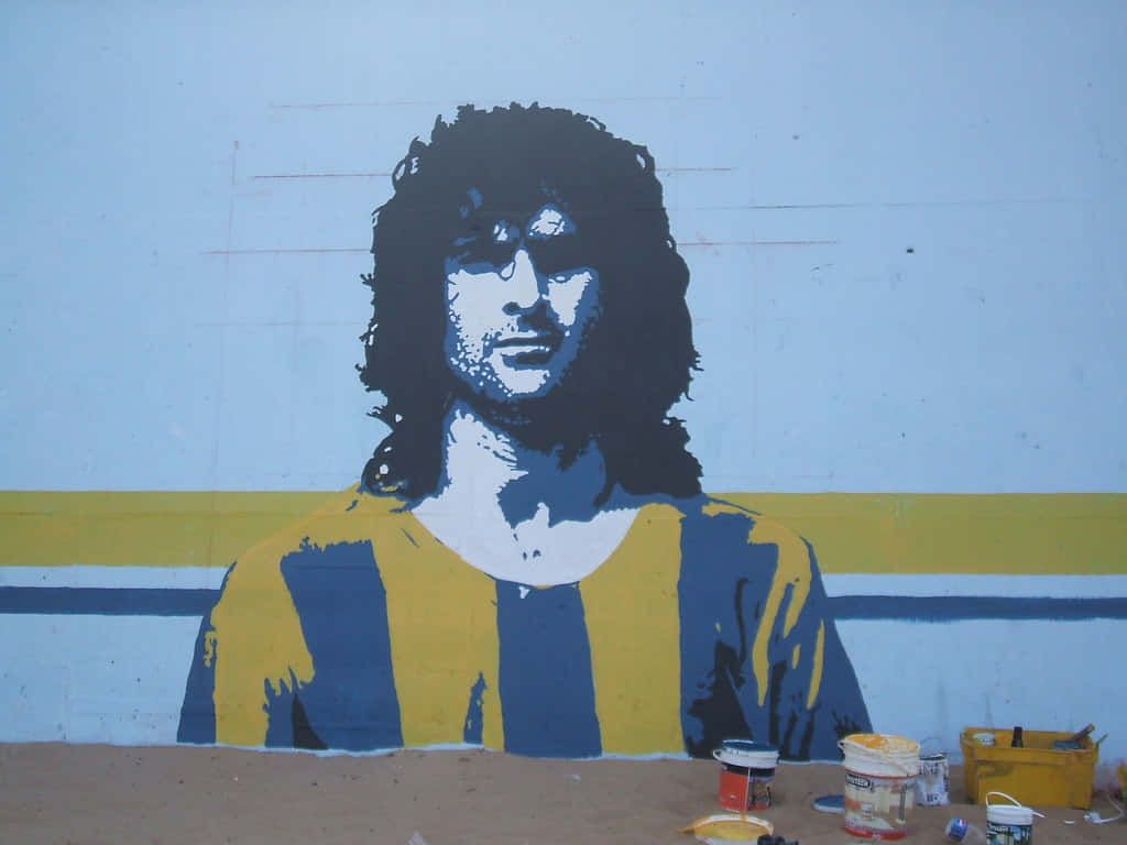 1024x768 Mario Kempes Wallpaper